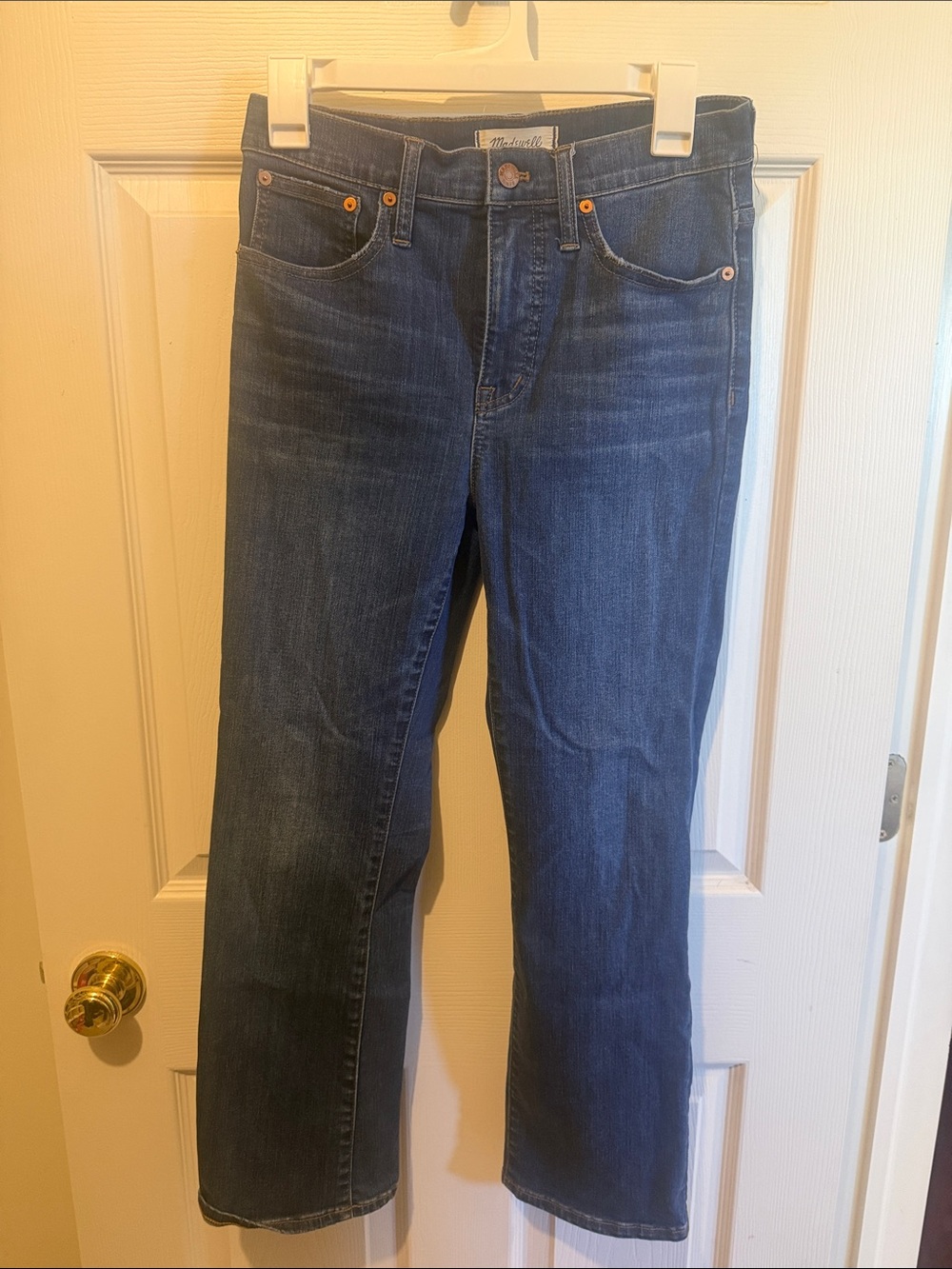 Madewell Boot-Leg Mid Blue Jeans